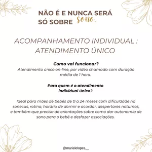 Imagem de capa para o Serviço online ACOMPANHAMENTO INDIVIDUAL :  ATENDIMENTO ÚNICO  