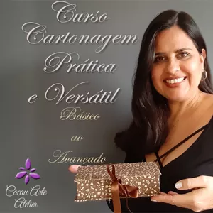 Imagem de capa para o Curso online Cartonagem Prática e Versátil -  Básico ao Avançado