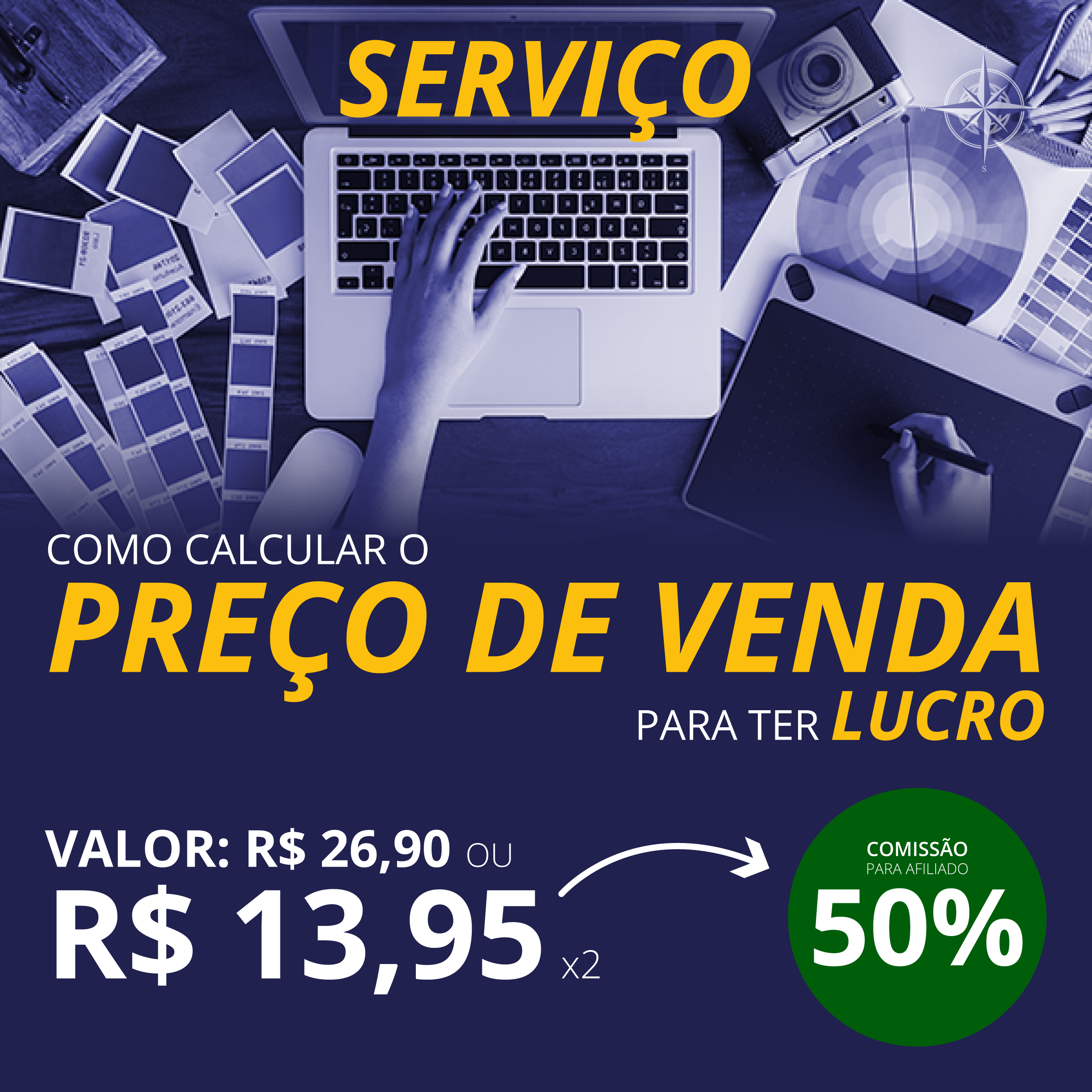 Imagem do curso Como Calcular o Preço de Venda Para Ter Lucro | Serviço