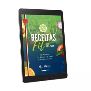 Imagem de capa para o Ebook Receitas Fit