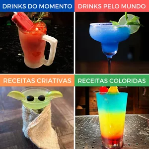 Imagem de capa para o Ebook DOSE EXTRA - RECEITAS DE DRINKS SEM ÁLCOOL - VERSÃO PREMIUM