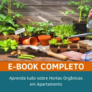 Imagem de capa para o Ebook Hortas Em Apartamento