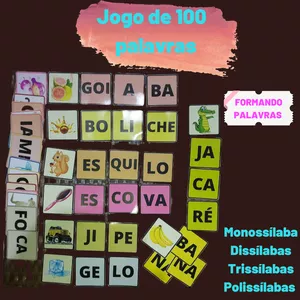 Imagem de capa para o Ebook JOGO FORMANDO PALAVRAS 