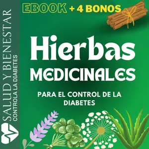 Imagen de portada para Ebook Hierbas Medicinales para la Diabetes +4 BONOS