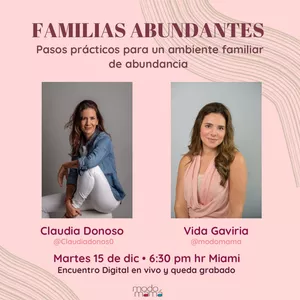 Imagem principal do produto Encuentro Digital: Familias Abundantes
