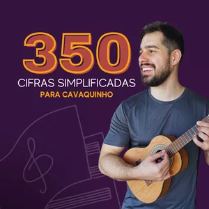 Curso 350 Cifras simplificadas para cavaquinho - Modelo Victor Cazzoli