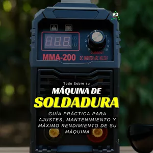 Imagen de portada para Ebook Todo Sobre su MÁQUINA DE SOLDADURA Guía práctica para ajustes, mantenimiento y máximo rendimiento de su máquina