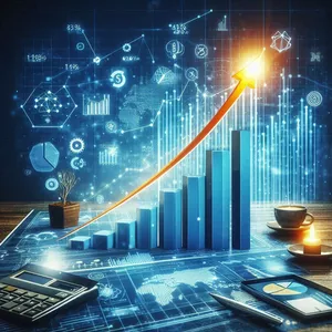 Imagem de capa para o Ebook Descomplique suas Finanças AGORA! Planilha Financeira Automatizada para Empresários