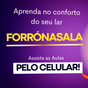 Imagem de capa para o Curso online Aprenda a dançar do "ZERO" Forró na Sala até 4 vezes mais rápido.