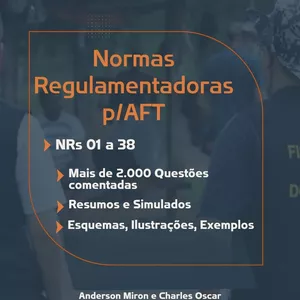 Imagem do curso Normas Regulamentadoras p/AFT: Exercícios Comentados e Resumos