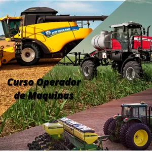 Imagem de capa para o Curso online Curso Operador de Colheitadeira de Grãos