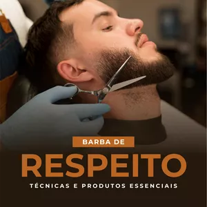 Imagem de capa para o Ebook Barba de Respeito: Técnicas e Produtos Essenciais