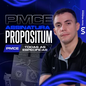 Imagem de capa para o Curso online 2500 QUESTÕES ESPECÍFICAS PMCE - ASSINATURA PROPOSITUM