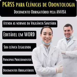 Imagem de capa para o Ebook PGRSS para Clínicas de Odontologia - Documento Obrigatório pela ANVISA