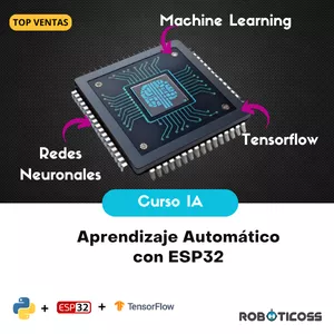 Imagen de portada para Curso online Inteligencia Artificial: Machine Learning con ESP32 y Python