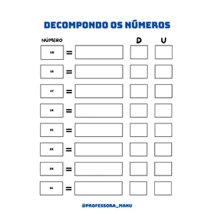 Imagem de capa para o Ebook Decompondo os números