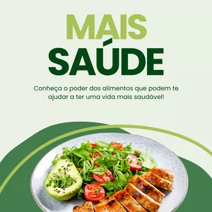 Imagem de capa para o Ebook Mais Saúde 