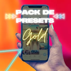 Imagem de Pack de Presets Gold criado por Karulliny Freitas de Vete na hotmart