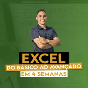 Imagem principal do produto Excel - Do básico ao avançado em 4 semanas