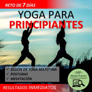 Imagen de portada para Ebook Yoga para principiantes - Reto de 7 días
