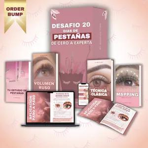 Imagen de portada para Curso online Mega pack ''Pestañas de cero a experta''