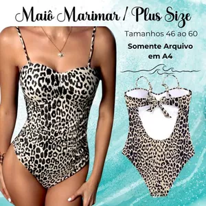 Imagem de capa para o Curso online Maiô Marimar - Molde em PDF