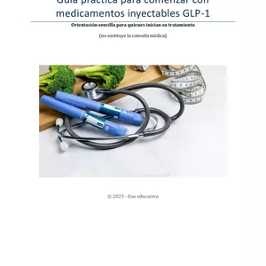 Imagen de portada para Ebook Guía práctica para comenzar con medicamentos inyectables GLP-1