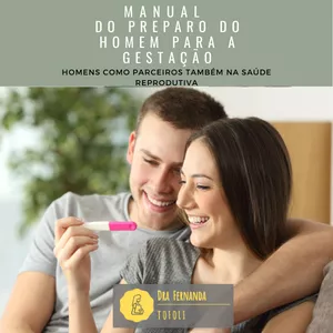 Imagem de capa para o Ebook Manual do preparo do homem para a gestação