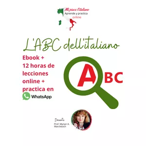 Imagen de portada para Ebook L'ABC DEL ITALIANO orientado a viajeros
