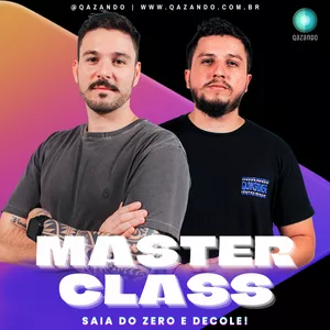 Imagem de capa para o Curso online MasterClass Qazando 