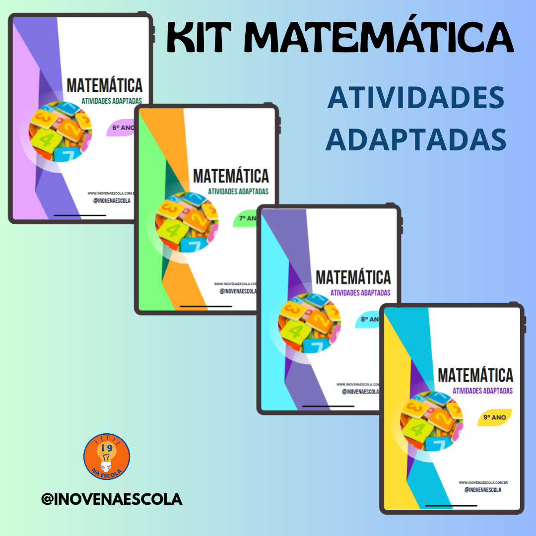 Imagem do curso Kit Matemática 6º ao 9º - Atividades Adaptadas - 2