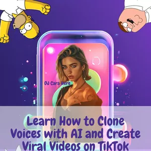 Cover image for Ebook Learn How to Clone Voices with AI and Create Viral Videos on TikTok