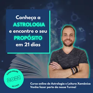 Imagem de capa para o Evento online Astrologia Leitura Xamânica