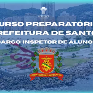 Imagem do curso Curso preparatório Prefeitura de Santos - Inspetor de Alunos 