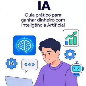 Imagem de capa para o Ebook Renda Extra com IA - Guia Prático 2026