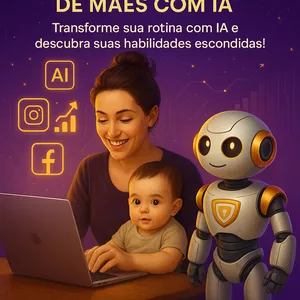 Imagem do curso 1001 Habilidades de Mães com IA