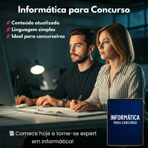 Imagem de capa para o Ebook Informática para Concurso