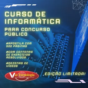 Imagem de capa para o Curso online Curso de Informática para Concurso Público