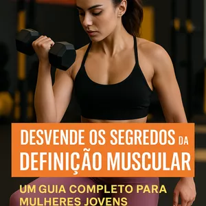 Imagem de capa para o Ebook Definição Muscular para Mulheres: Guia Completo