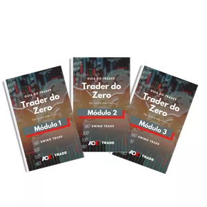 Imagem de capa para o Ebook  TRADER DO ZERO - SWING TRADE  MÓDULO 1, 2 e 3