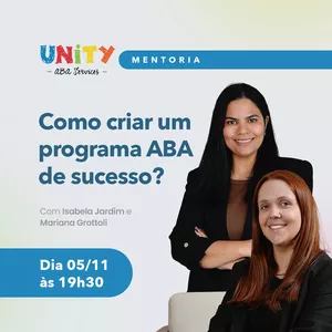 Imagem de capa para o Evento online Como criar um programa ABA de sucesso?
