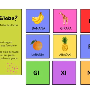 Imagem de capa para o Ebook Cadê a Sílaba?