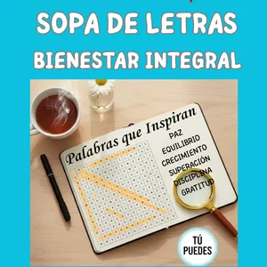 Imagen de portada para Ebook Sopa de letras Bienestar Integral: Para jóvenes y adultos en español