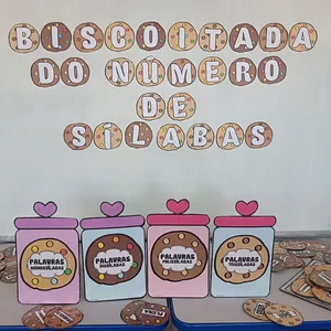 Imagem de capa para o Ebook Número de Sílabas - Biscoitada