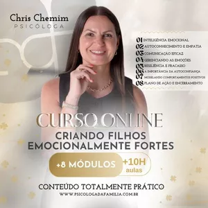 Imagem de capa para o Curso online Curso Online: Criando Filhos Emocionalmente fortes