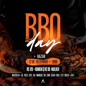 Imagem de capa para o Evento presencial BARBECUE DAY