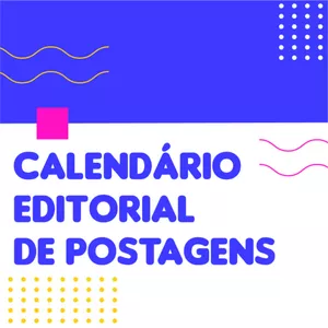 Imagem de capa para o Curso online Calendário de Postagens com dicas de conteúdo