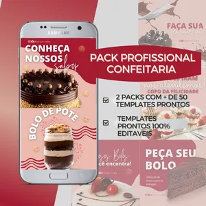 Imagem de capa para o Curso online PACK DE ARTES CONFEITARIA