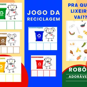 Imagem de capa para o Ebook Jogo da Reciclagem 