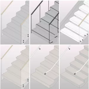 Imagem de capa para o Curso online Revit: Escadas + Corrimãos